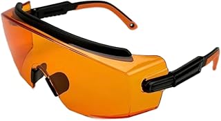 UVtech SLEEP-PRO 100 % filtro de luz azul laranja óculos de computador PC Gaming Bluelight filtro UV Blue Light Blocking Óculos anti-mulher homem, laranja, Einheitsarge