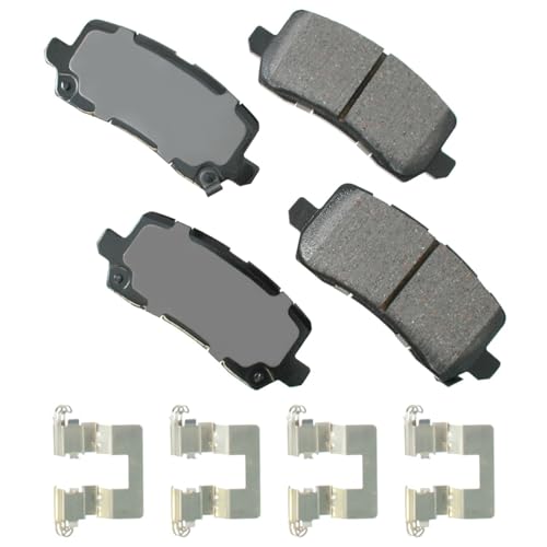 Image of Akebono ACT1698 Ultra premium Brake pad Set, grey