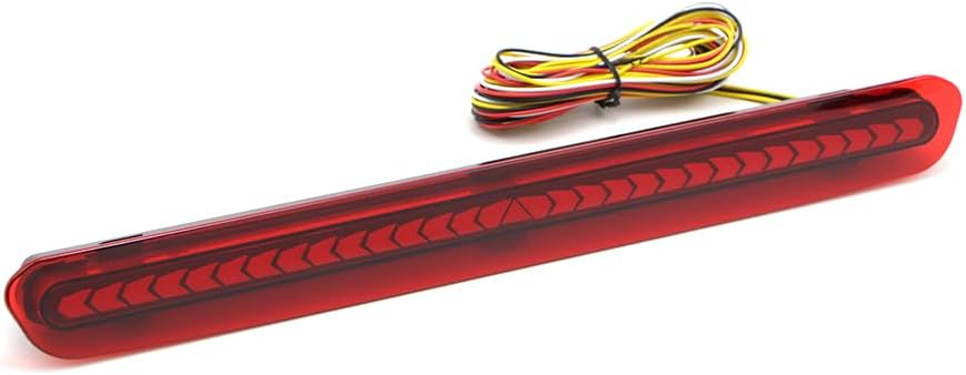 Dreamseek LED Center High Mount Tailgate Stop Lamp for Toyota Hilux Revo Rocco 2015-2022 Third Brake Reflector Tail Light w/Dynamic Sequential Turn Signal