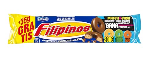 Artiach Filipinos Chocolate con Leche 93+35g