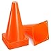 Bekith 30 Pack 9 inch Plastic Traffic Cones, Orange Soccer Traning Cones Plastic Agility Sports Cones, Indoor/Outdoor Use