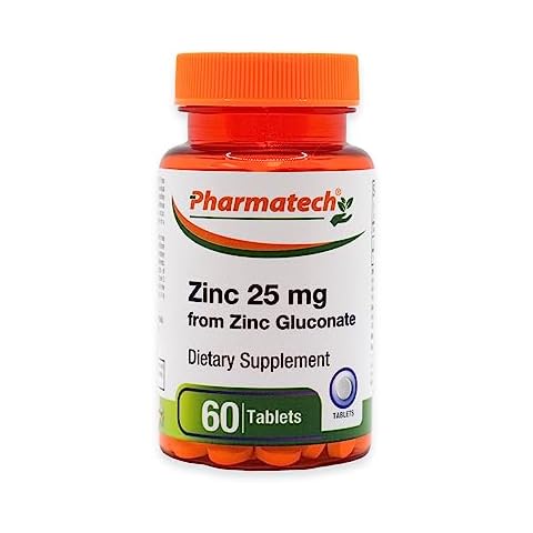 Zinc Gluconate 25 mg by Pharmatech Cover