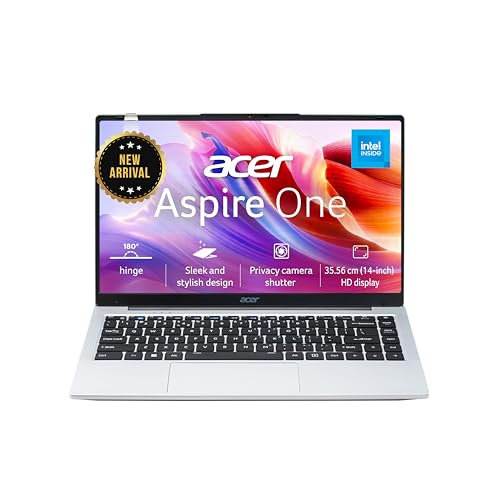 Acer Aspire One, Intel Core Celeron N4500, Office 2024 + M365 Basic, 12GB LPDDR4X RAM/ 256GB SSD,...