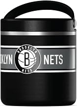 Hydrapeak x NBA Officially Licensed Brooklyn Nets 25oz Stainless Steel Vacuum Insulated Thermos Food Jar with Handle, Wide Mouth Leak-Proof Soup Thermos for Adults, 10 Hours Hot and 16 Hours Cold