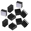 Easycargo 40pcs Raspberry Pi 4 Heatsink Kit Aluminum + Copper + 3M 8810 Thermal Conductive Adhesive Tape for Cooling Cooler Raspberry Pi 4, 3B+, 3B, Pi 2, Pi Model B+ (Green 40pcs)