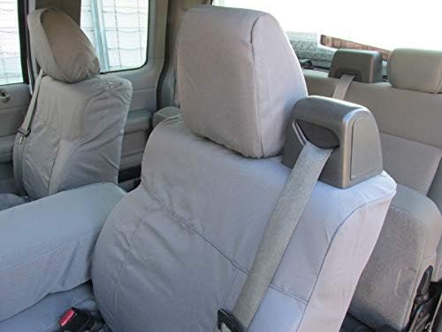 Miniatura 3 de Fundas para asientos Durafit, F372-X7-Ford F150 XL o estándar 402040, banco dividido con reposabrazos y cinturón de seguridad integrados, fundas