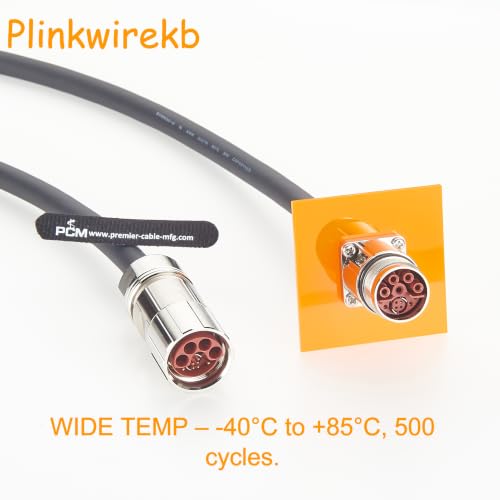 Conector híbrido M23 para datos y energía: evite interferencias en montaje de paneles 5