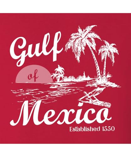 Go All Out Gulf of Mexico Established 1550 Mens Long Sleeve T-Shirt2