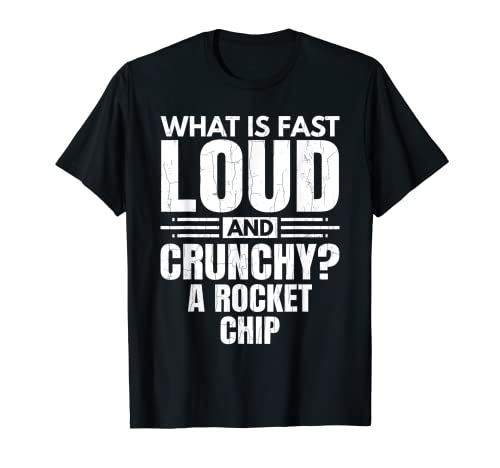 Rocket Chip divertido gráfico de ingeniería aeroespacial Camiseta