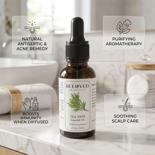 Aceite Esencial de Árbol de Té 30ml Pureza 100% miniatura 6