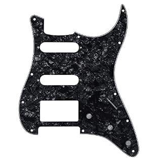 WGOEODI Pickguard de Guitare Pearloid 13 pièces, Plaque à gratter SSH HSS 4 Plis, pour Guitare FD St 11 Trous,Mix,As… - Les Beatles, Paul McCartney, John Lennon, RIngo Starr, George Harrison WGOEODI Pickguard de Guitare Pearloid 13 pièces, Plaque à gratter SSH HSS 4 Plis, pour Guitare FD St 11 Trous,Mix,As… – Image 2