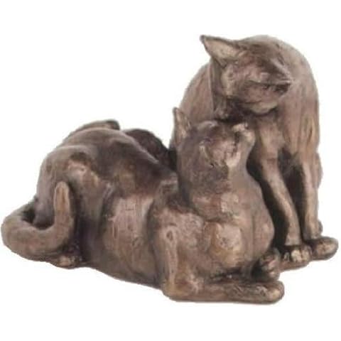 'Felix et Oscar' Cat Sculpture by Paul Jenkins by Frith Sculpture Cover