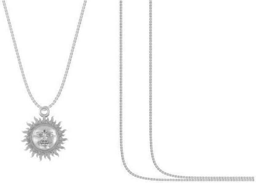 Pendentif Dieu soleil en argent sterling 925 pour illuminer vos tenues d'été et de soirée