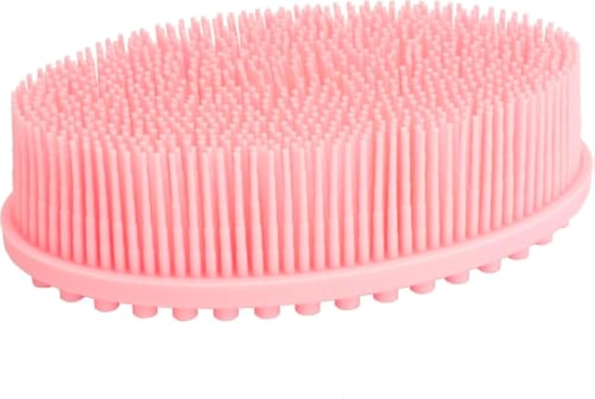 Silicone Bathing Scrubber - Exfoliating Cleaning Brush
