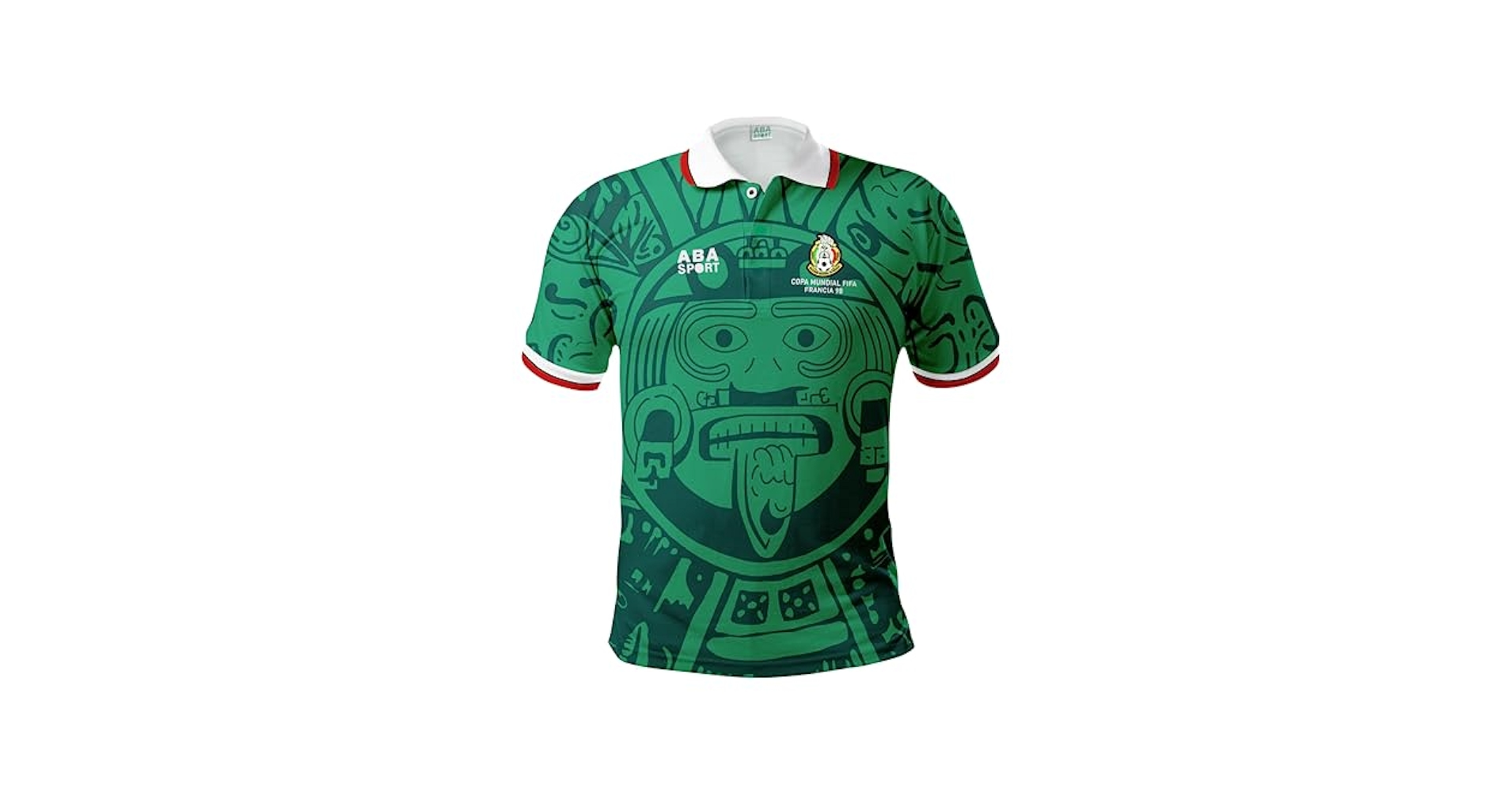 Amazon.com: Mexico Jersey 1998 – Retro WBC Edition | Classic