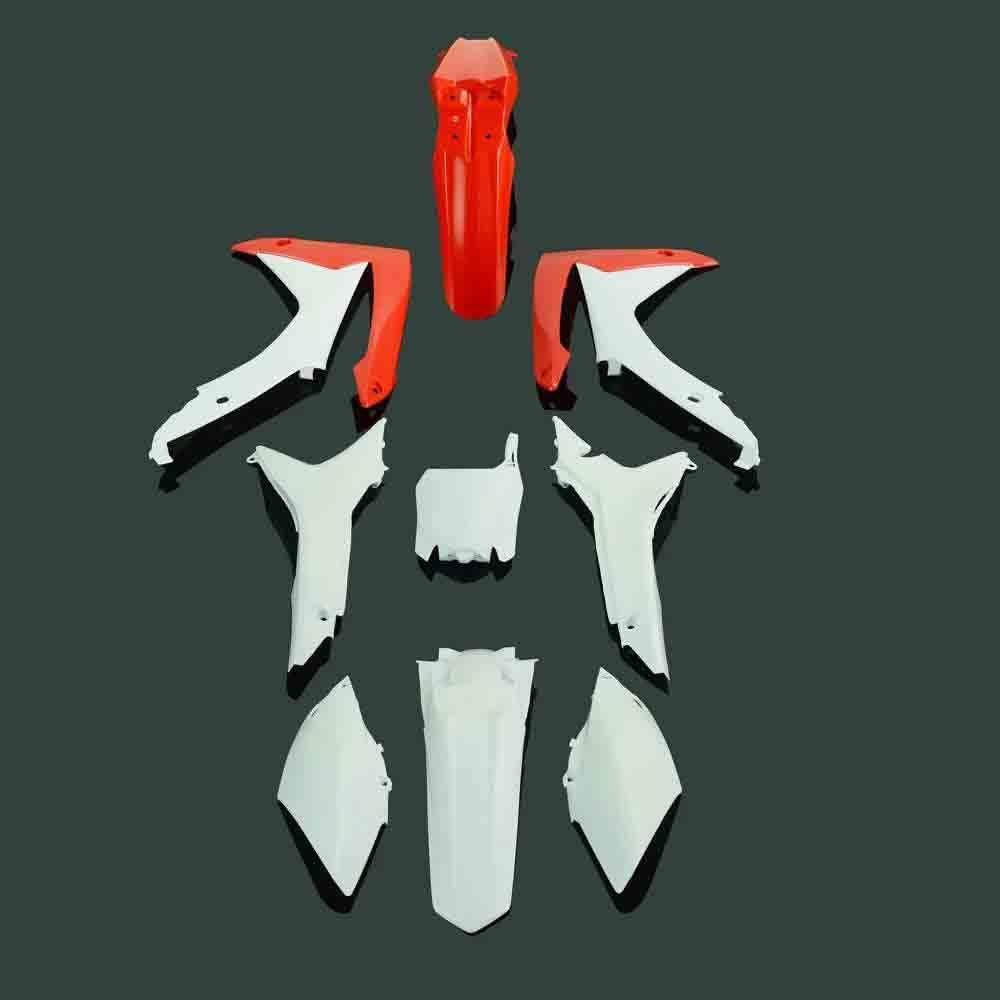 Motorcycle Complete Body Plastics Kits For Crf250r For Crf 250r 2014-2017 For Crf450r For 450r 2013-2016 Side Spoiler Wing(B)