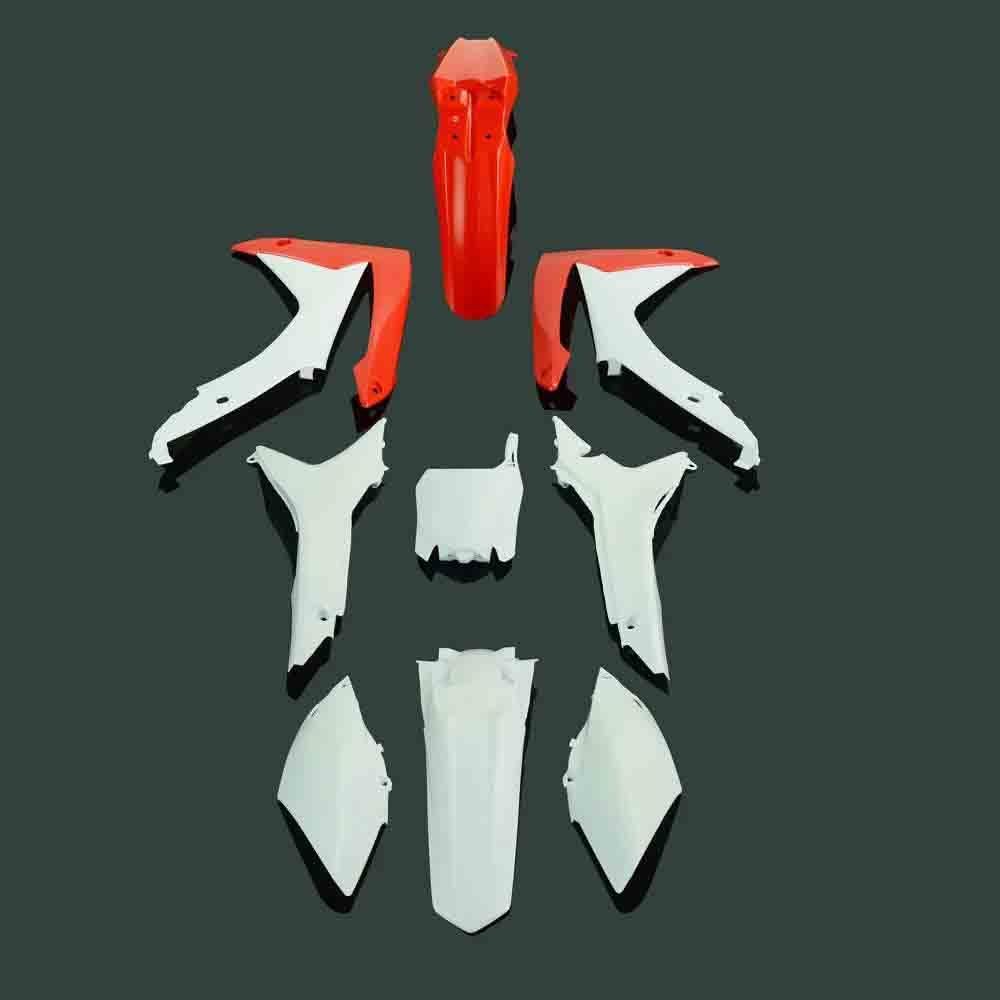 Motorcycle Complete Body Plastics Kits For Crf250r For Crf 250r 2014-2017 For Crf450r For 450r 2013-2016 Side Spoiler Wing(B)