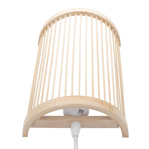 Lámpara de bambú beige Yardenfun para eliminar luz deslumbrante