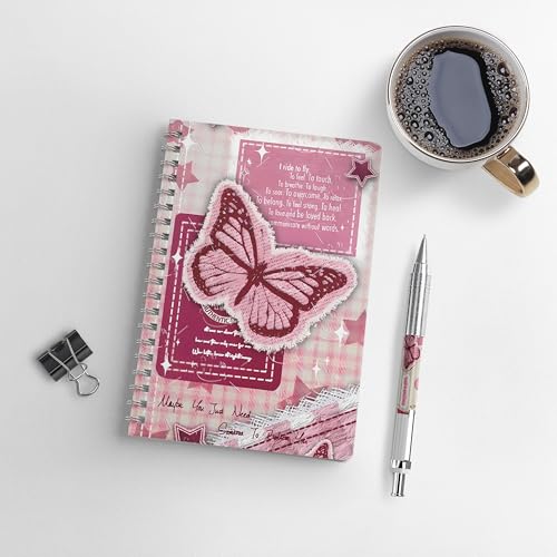 Image of zenithink Unruled Aesthetic Wiro Journal Notebook | 80 gsm Paper With 350GSM Hard Cover | Unruled | Pages - 160 | A5 Size | Wiro Binding | Versatile for School, Home & Office