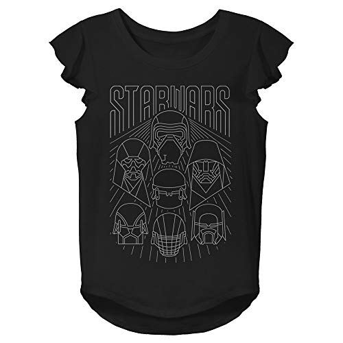 Image of Star Wars Girls' Dark Side Band T-Shirt, Black, M