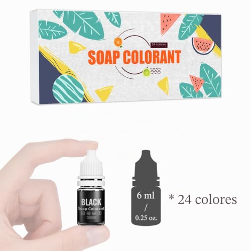 Miniatura 7 de Colorante De Jabón - 24 Colores Tinte Líquido Para Fabricación De Jabón Y Bomba De Baño - Concentrado Grado Alimenticio Para Elaboración De Jabones Artesanales, Diy Y Manualidades