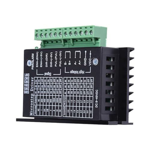 Controlador de motor paso a paso cnc micropasos version mejorada 3 piezas