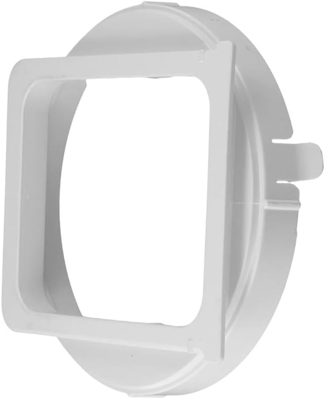 150 mm Conditioning Exhaust Pipe Portable AC Units – Square/Round Interface, PVC Material, -20°C to +65°C Rated, Tight-Seal Fit Compatible with Comfee Models