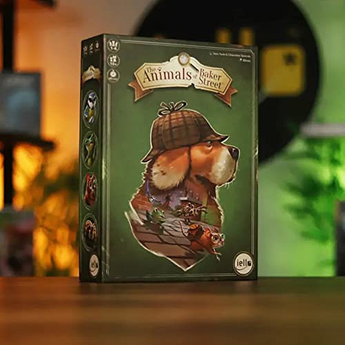 Iello: The Animals Of Baker Street - Investigation Game, Playable For The Whole Family, Ages 10+, 2-4 Players, 45 Mins #TOP5