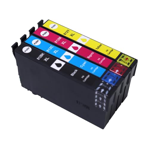 Cartouche d'encre jaune 812XL contre les impressions ternes sur imprimantes WF-7840