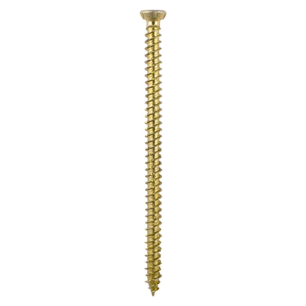 Multi-FIX COUNTERSUNK Concrete Screws - 7.5mm - Window Brick Wood Masonry Concrete Stone Fixings (1000, 7.5 x 200mm)