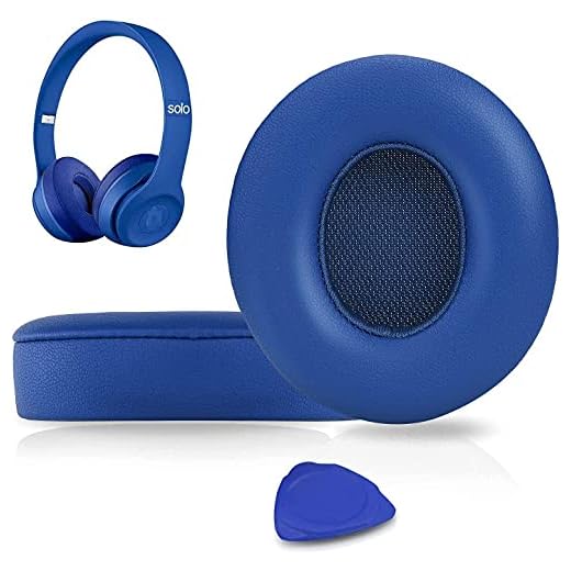 Par De Espuma Almofadas Beats Solo 2.0/3.0 Wireless Azul 3m