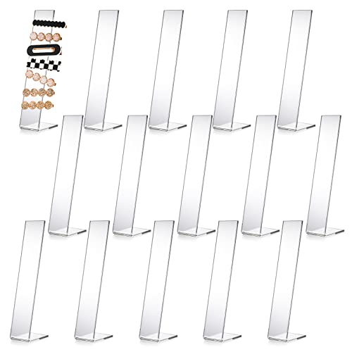 Soporte acrílico para sujetar 15 pinzas de cabello miniatura 1
