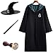 Produktbild Monissy Unisex Harry Karneval Kostüm Kinder Erwachsene Cosplay Kostüm Set Film Fanartikel Harry Umhang Fancy Robe Cloak Costume für Fasching Halloween Verkleidung Party