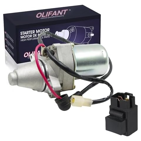 Starter Motor for Suzuki LT80 Quadsport Kawasaki KSF80 KFX80 31100-40B00 31100-40B01 21163-S003 OLIFANT Cover