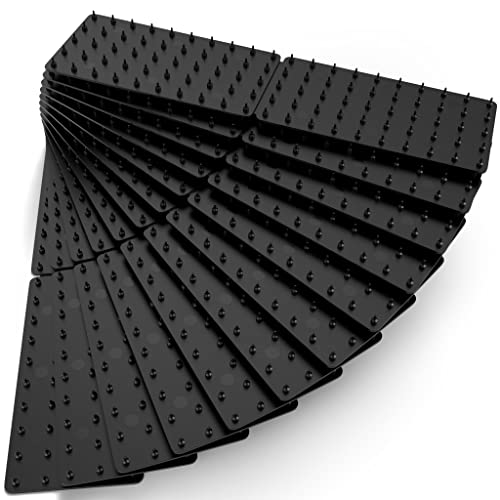 Medipaq Pinzas para alfombras para Suelos laminados y Suelos de Madera, Paquete de 12 Pinzas Antideslizantes para alfombras y alfombras para Evitar resbalones y deslizamientos, Alternativa de Base de