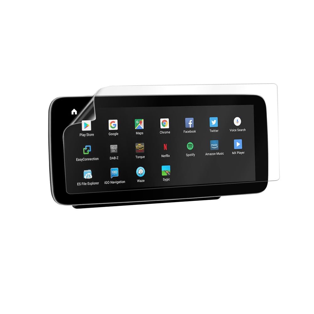 celicious Silk Mild Anti-Glare Screen Protector Film Compatible with Xtrons QM1050C [Pack of 2]