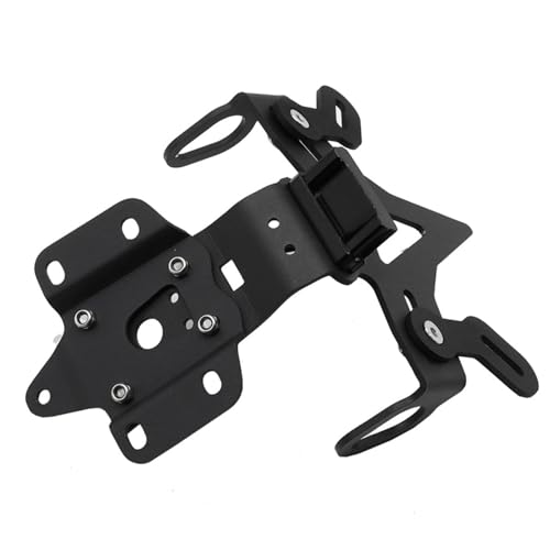 Compatível com Yamaha MT-07 MT07 FZ-07 Suporte de placa de matrícula para motocicleta Kit eliminador