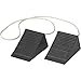 Ironton 2-Pk. of Compact Wheel Chocks - Solid Rubber