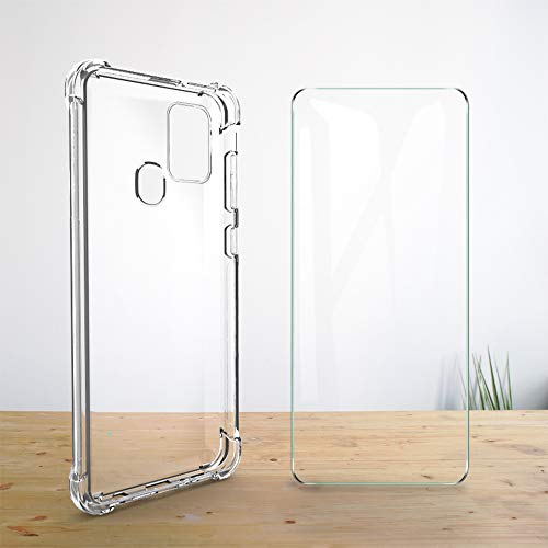 SMYTU Custodia Cover per Samsung Galaxy A21s + 2