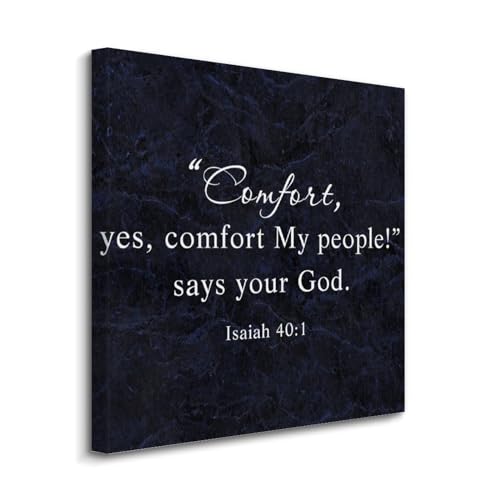 Lienzo decorativo para pared con frases de confort espiritual para un hogar lleno de paz