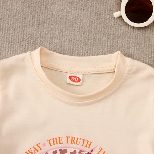 CM C&M WODRO Toddler Kids Girls Christian Shirts Easter Leopard Jesus T-Shirt Short Sleeve Religious Graphic Tee Summer Tops4