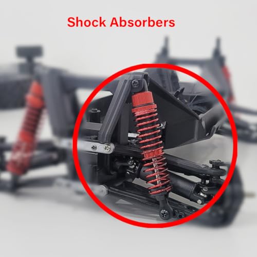 Image of Mirana Spectre 4WD Accessories - Compatible only with The Spectre 4WD Hobby Grade RC Car Toy - Shock Absorbers (Set of 4)