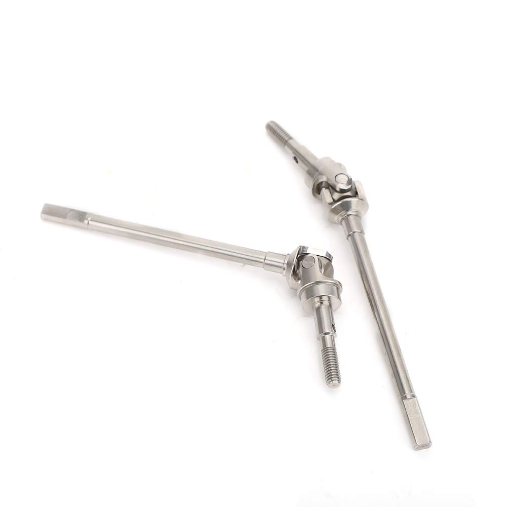 KIMISS Assale Posteriore Anteriore, per Axial SCX10 II 90046 90047 Axial Scx 10 Albero di Trasmissione Montare Semiassi 1 10 Modello di Auto RC