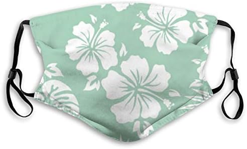 Q76d Flower Reusable, Washable Fashionable Facial Covering - Includes 2Pcs Filters
