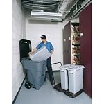 Rubbermaid Commercial Products BRUTE Rollout Plastic Trash/Garbage Can/Bin with Wheels 65 Gal for Restaurants/Hospitals/Offices/Back of House/Warehouses/Home - Image 2