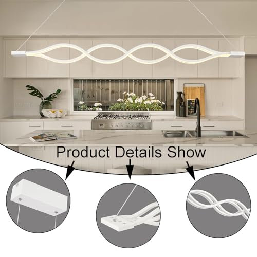 Éclairage de plafond pour cuisine restaurant et chambre wave - 5