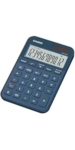 カシオ CASIO 電卓 12桁 ペールブルー ミニジャストタイプ MW-C20C-LB-N n5ksbvb Amazon | カシオ カラフル電卓 ペールブルー 12桁 ミニジャストタイプ
