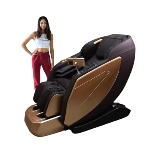 Health & Fitness_Hub Sobo HF21 4D Full Body Recliner Zero Gravity Massage Chair (Brown and Beige)