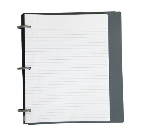 Five Star Flex Hybrid Notebinder, 1 Inch Binder With Tabs, Notebook And 3 Ring Binder All-In-One, Black (72409) #TOP3