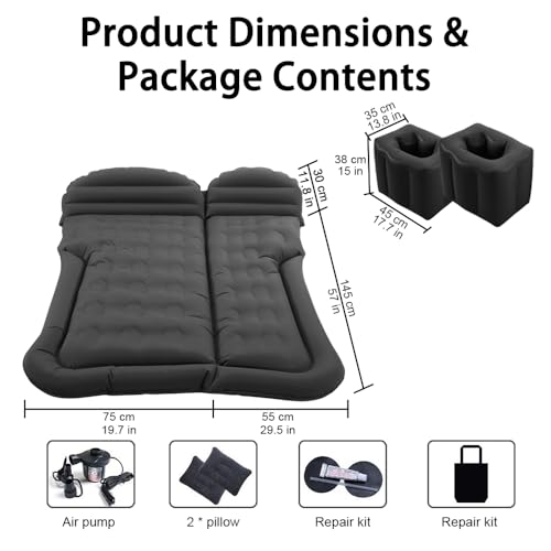 Matelas Gonflable Voiture Confort Premium Onix Hatchback - 4